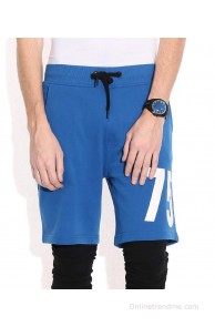Jack & Jones Blue Cotton Shorts